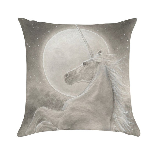 The Unicorn Soft Style Accent Throw Pillow