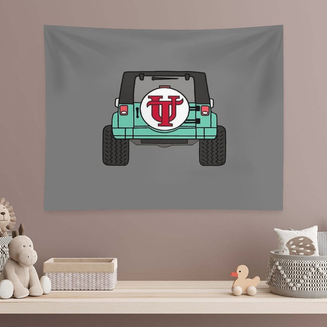 Ut Car Design Tapestry