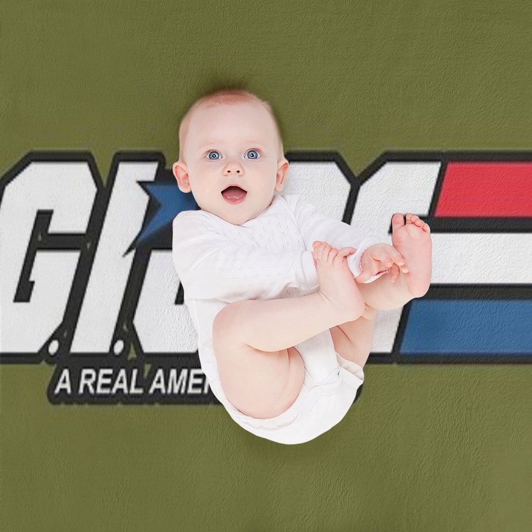 GiJoe Logo Travel-friendly Throw Blanket