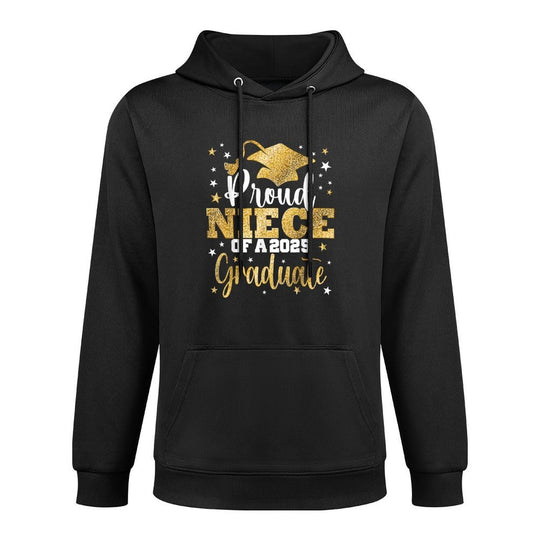 Proud Niece Of A Class of 2025 Graduate Senior Graduation Unisex Design Hoodie