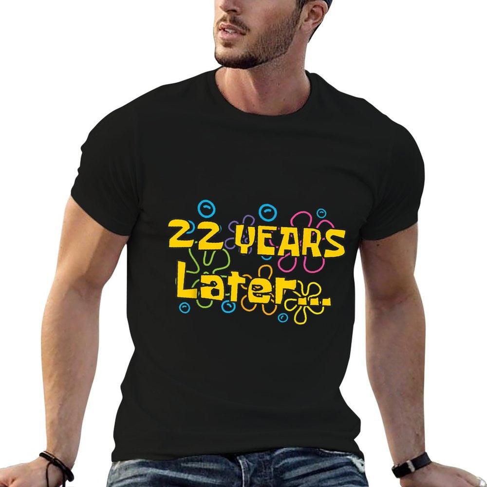 Twenty Two 22 Years Later 22st Birthday Party Funny Meme  Lightweight T-Shirt