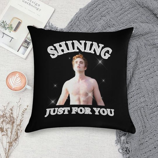 Mirrorball Edward Cullen Soft Multiple Sizes Throw Pillow