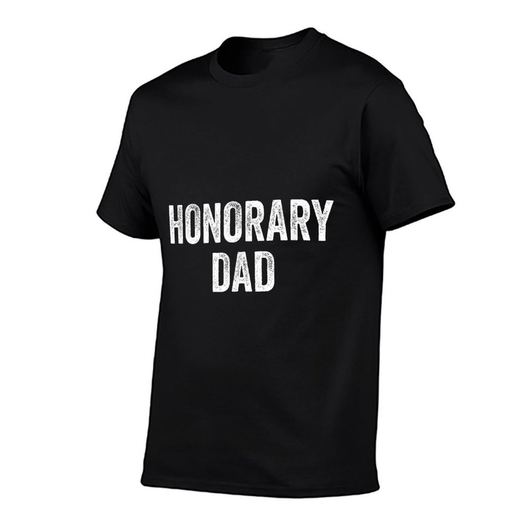 Honorary Dad  Rolled Sleeves T-Shirt