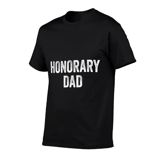 Honorary Dad  Rolled Sleeves T-Shirt
