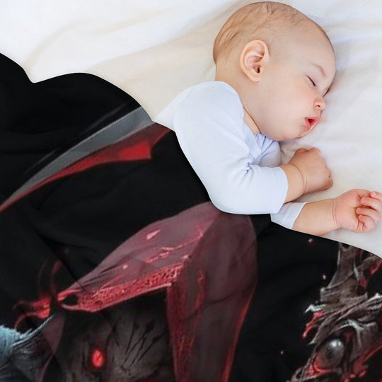 Grim Reaper Gift-ready Throw Blanket