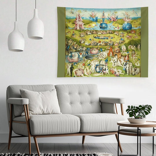 HD Garden of Earthly Delights, by Hieronymus Bosch HIGH DEFINITION Tapestry