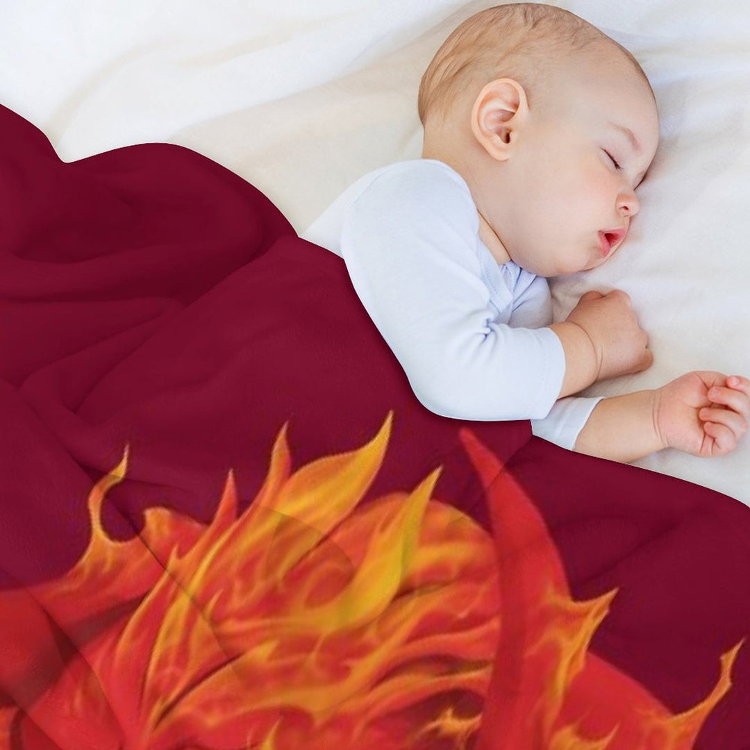 The Last Unicorn Quick-dry Throw Blanket