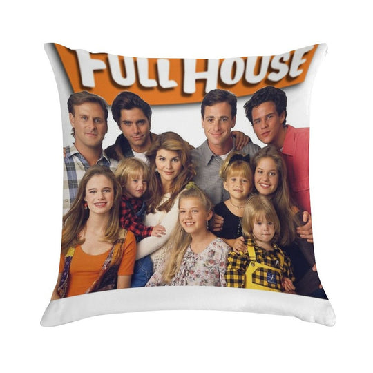 Full House Case Soft Home Decor Throw Pillow