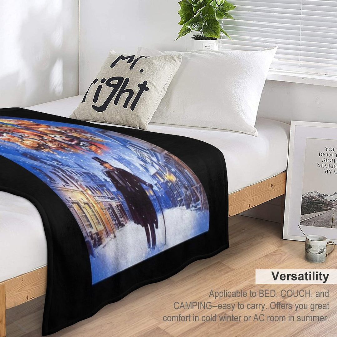 The Muppet Christmas Vitnage Eco-conscious Throw Blanket