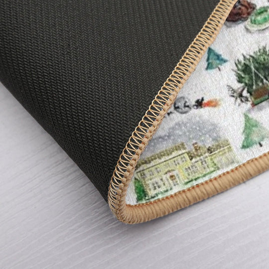 Lampoons Christmas  Easy Maintenance Bath Mat