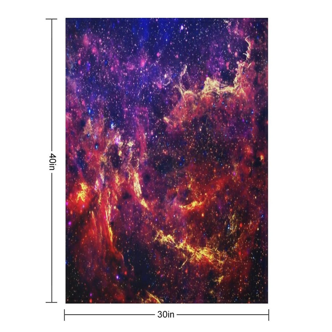 Galaxy Compact Throw Blanket