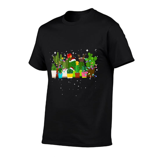 Funny Cactus Christmas Tree  Lightweight T-Shirt