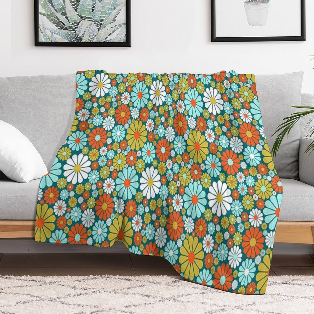 60's Wallpaper  One All-season Throw Blanket