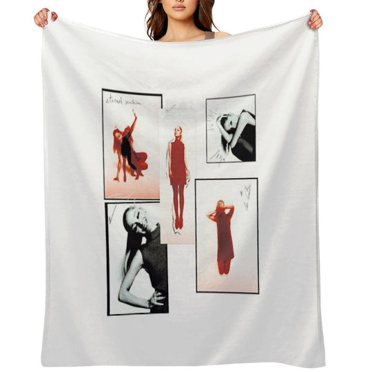 Eternal Sunshine Art Board Sustainable Throw Blanket