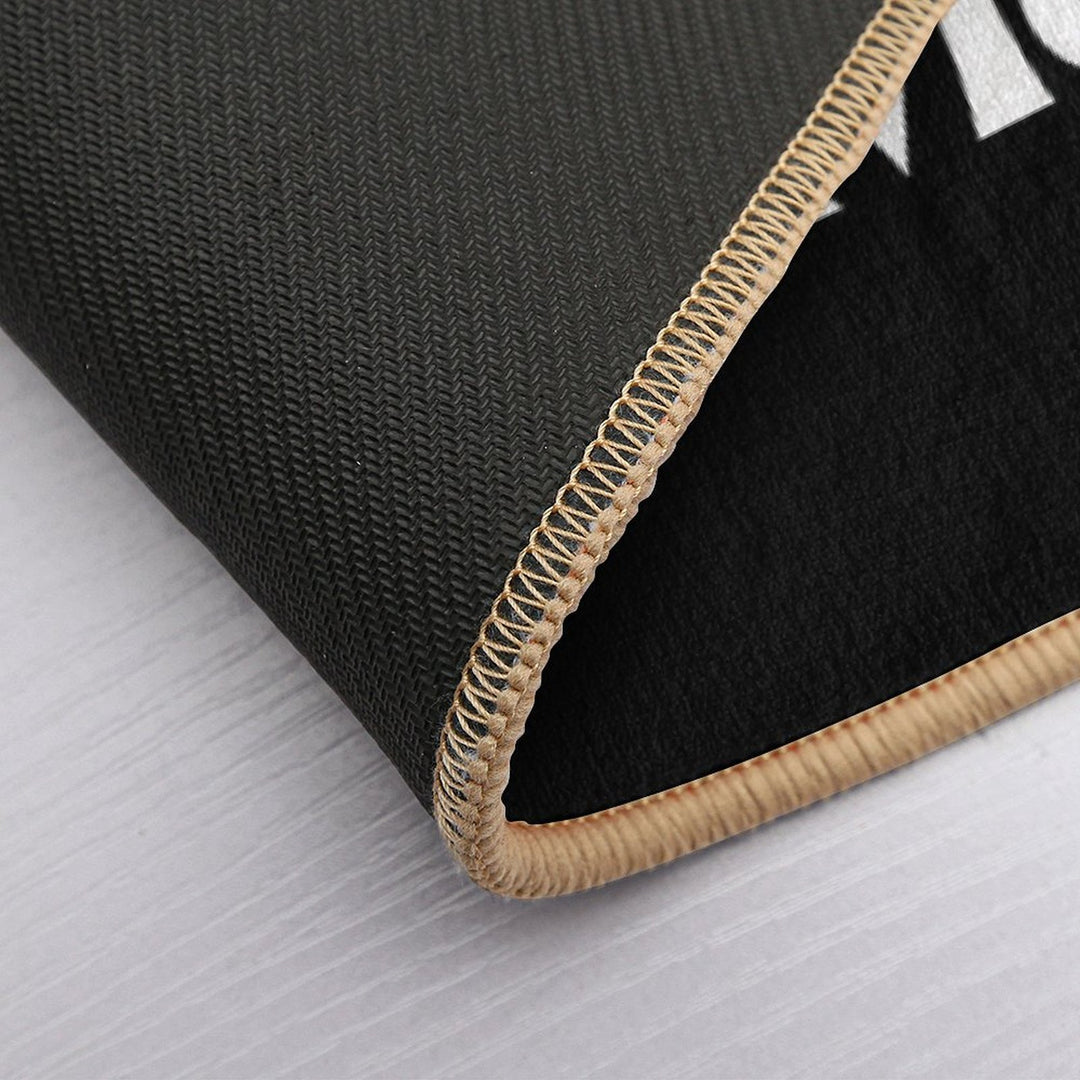 Funny Meh Cat  Anti-Trip Bath Mat