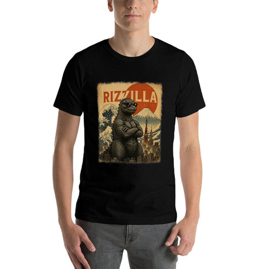 Rizzilla - Rizz Meme  Wrinkle-resistant T-Shirt