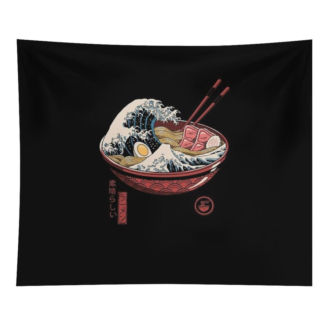 Great Ramen Wave Tapestry