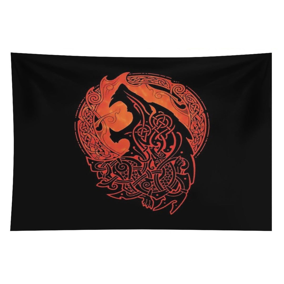 FENRIR. LOKI'S SON. Tapestry