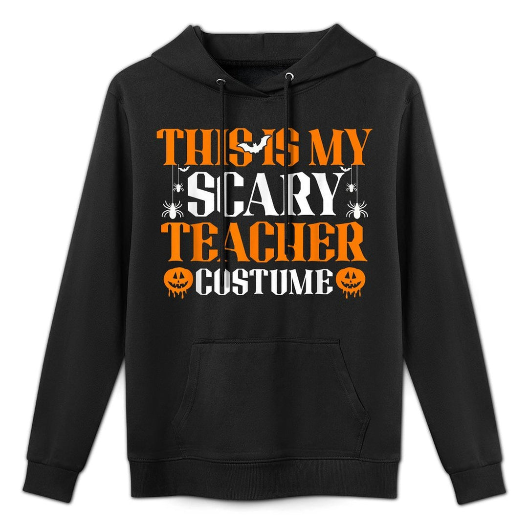 This Is My Scary Teacher Costume Halloween Customizable Surface Hoodie