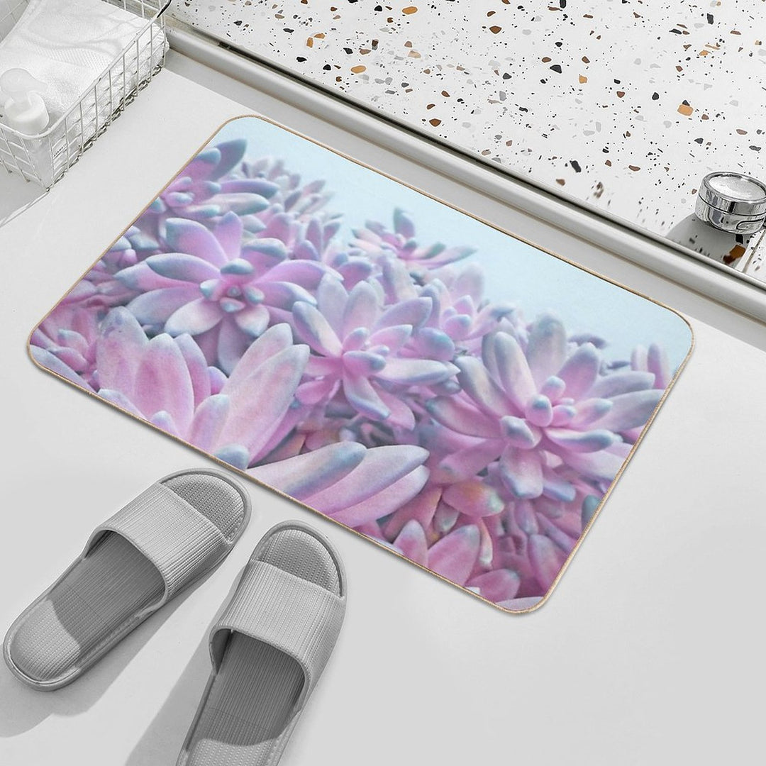 Sweet Succulents  Pet-Safe Bath Mat