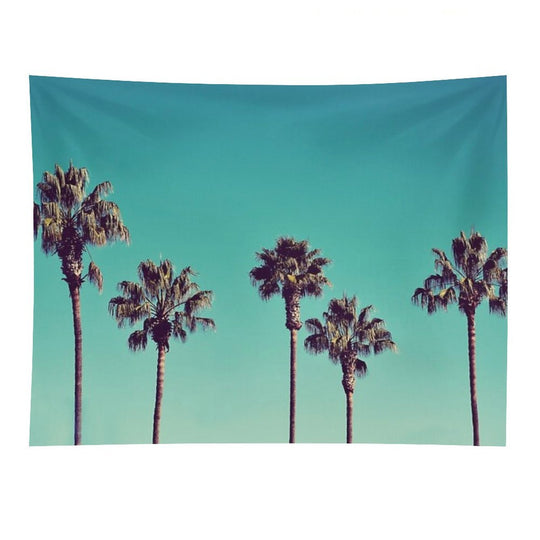 California Palm Trees Tapestry