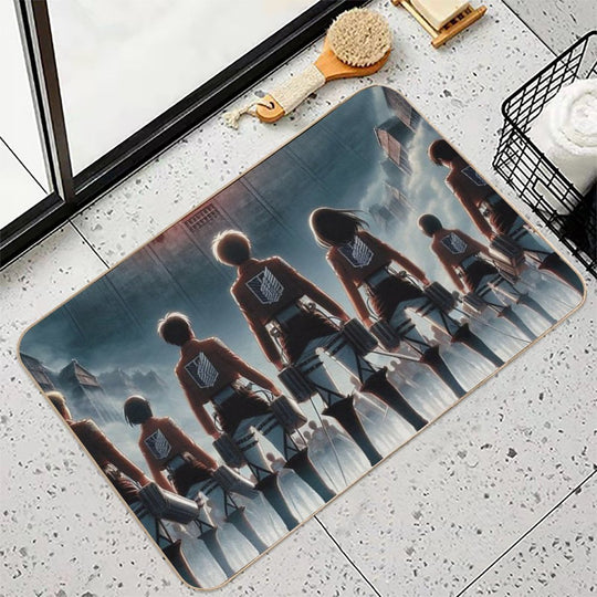 The Arrival of The Titan  Non-Slip Bath Mat