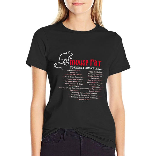 Parks And Recreation Mouse Rat Formerly Known As  Wrinkle-resistant T-Shirt