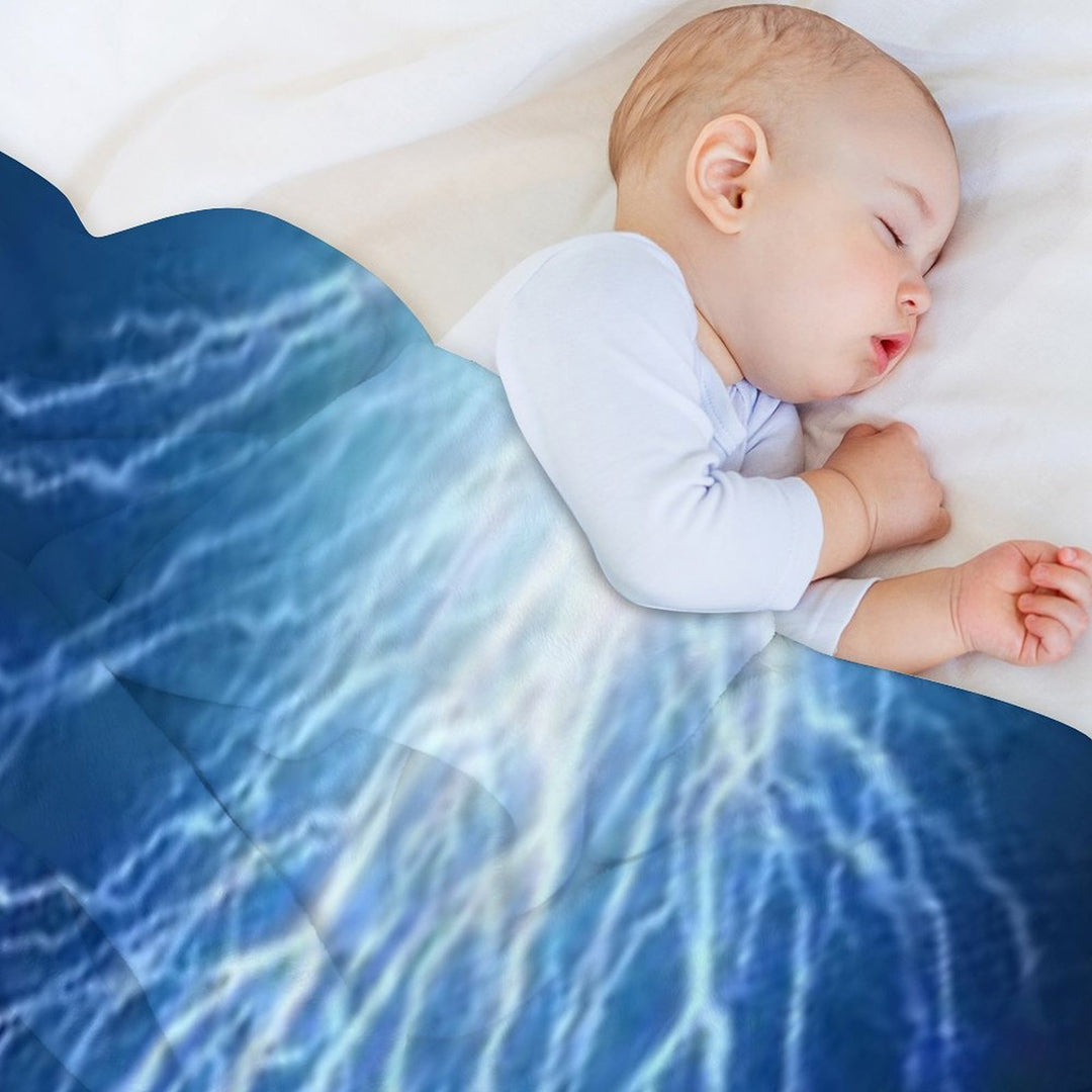 Lightning Storm All-season Throw Blanket