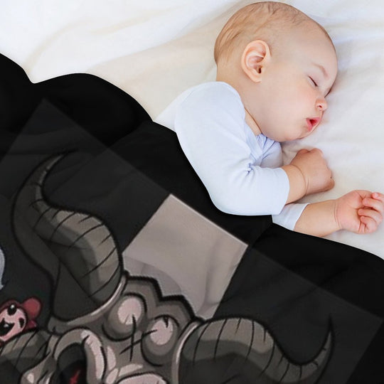 The Binding of Isaac Travel-friendly Throw Blanket