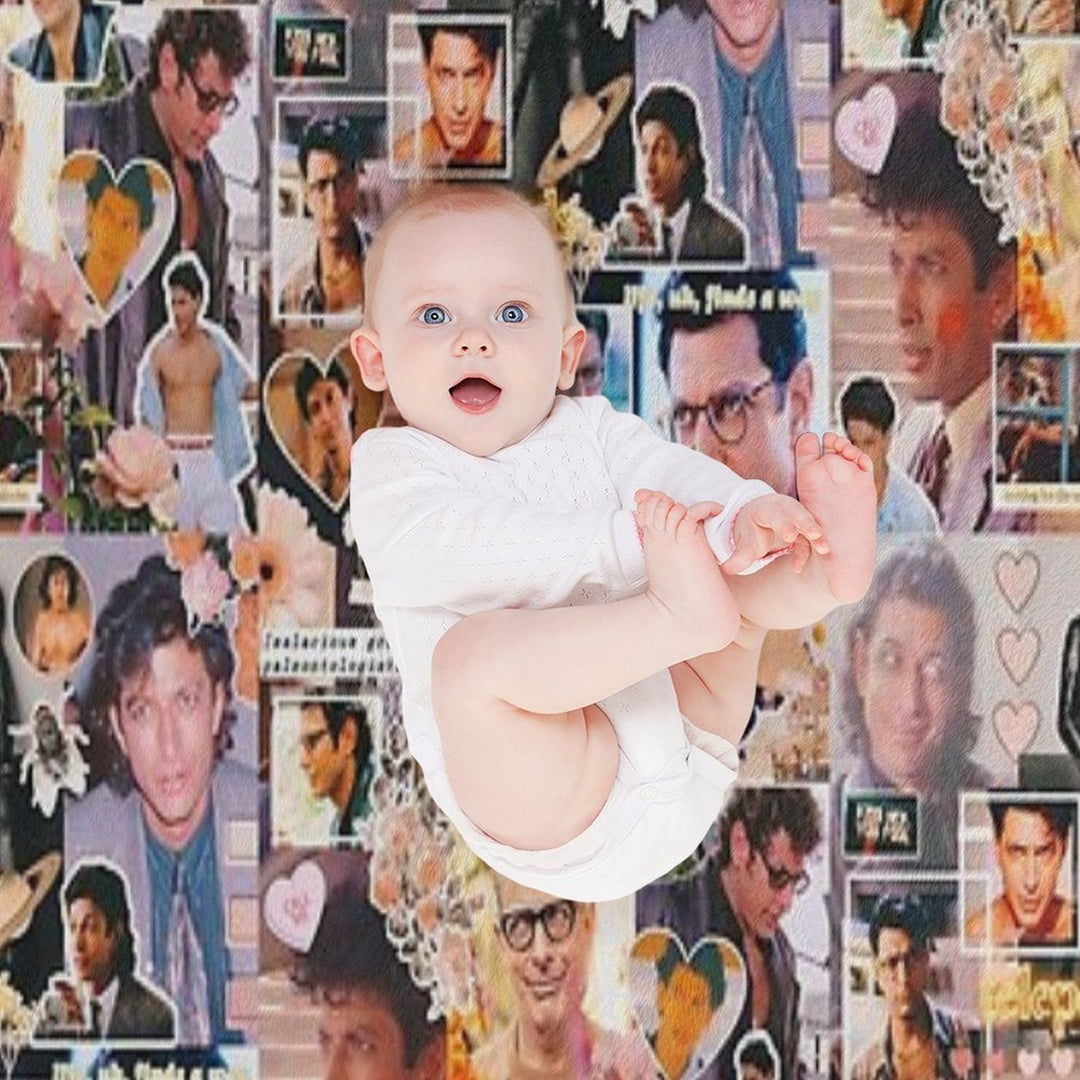 Jeff Goldblum Velvety-soft Throw Blanket