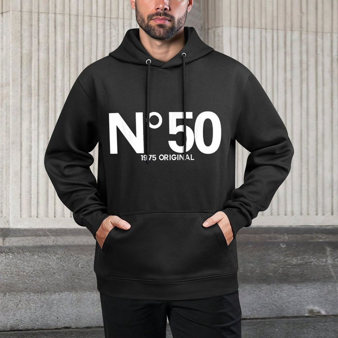 No. 50 Est 1975 Original, Funny 50 Years Old Gifts Durable Construction Hoodie
