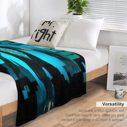 Warden Wrinkle-free Throw Blanket