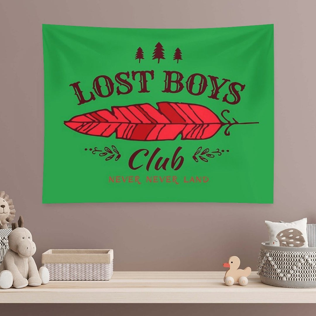 Lost Boys Club  Peter Pan Tapestry