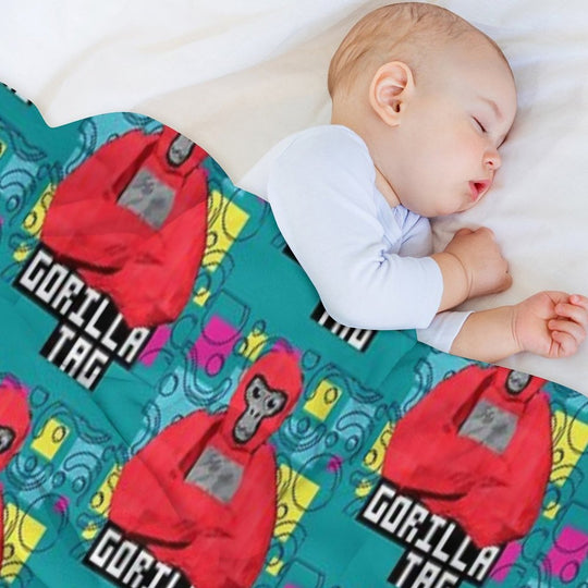 Gorilla Tag Cools Red 4 Comfort Throw Blanket
