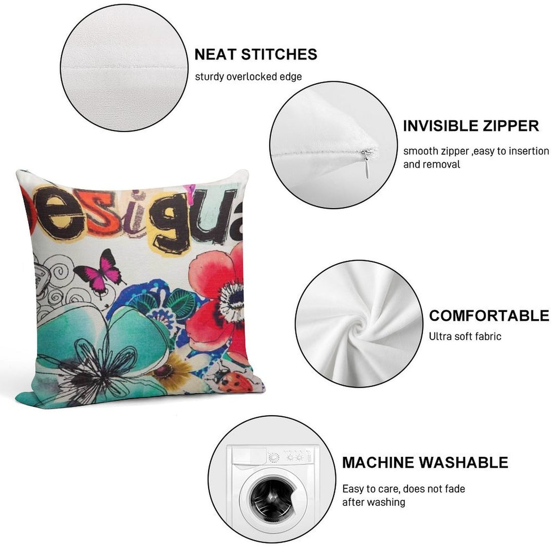 Desigual Custom Soft Style Accent Throw Pillow