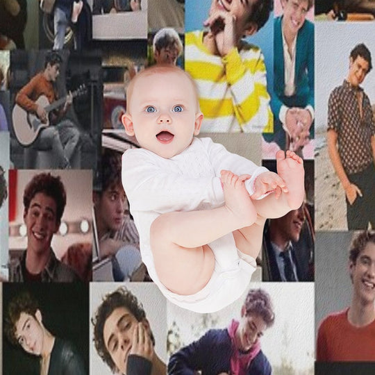 Joshua Bassett Collage Quick-dry Throw Blanket