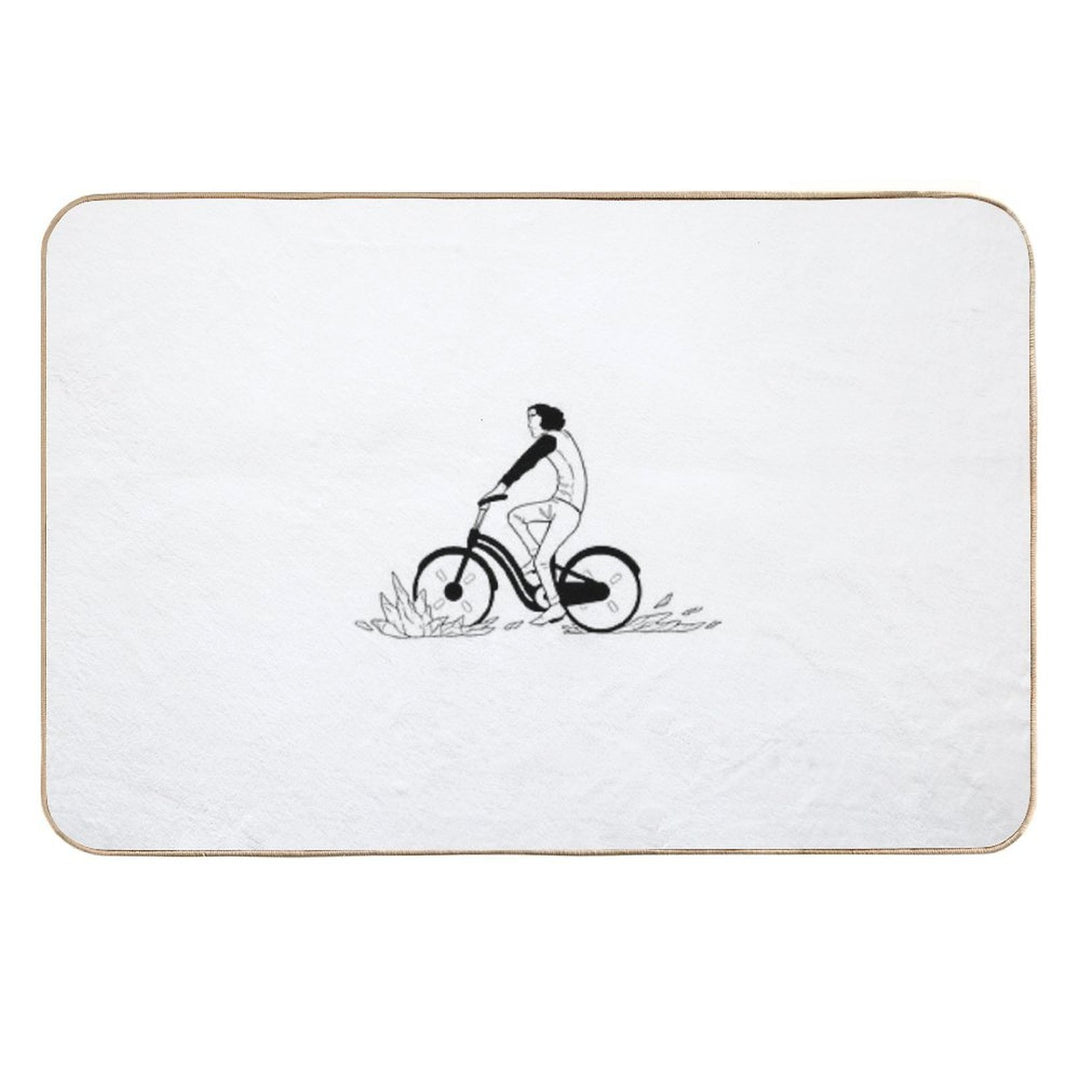 Aokiji  Easy To Clean Bath Mat