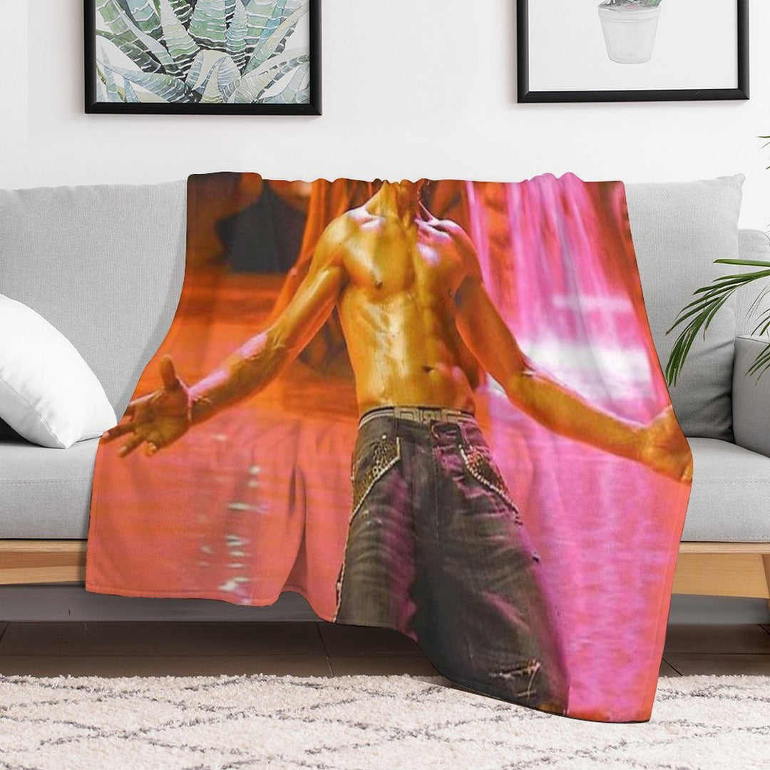 Shahrukh Khan Quick-dry Throw Blanket