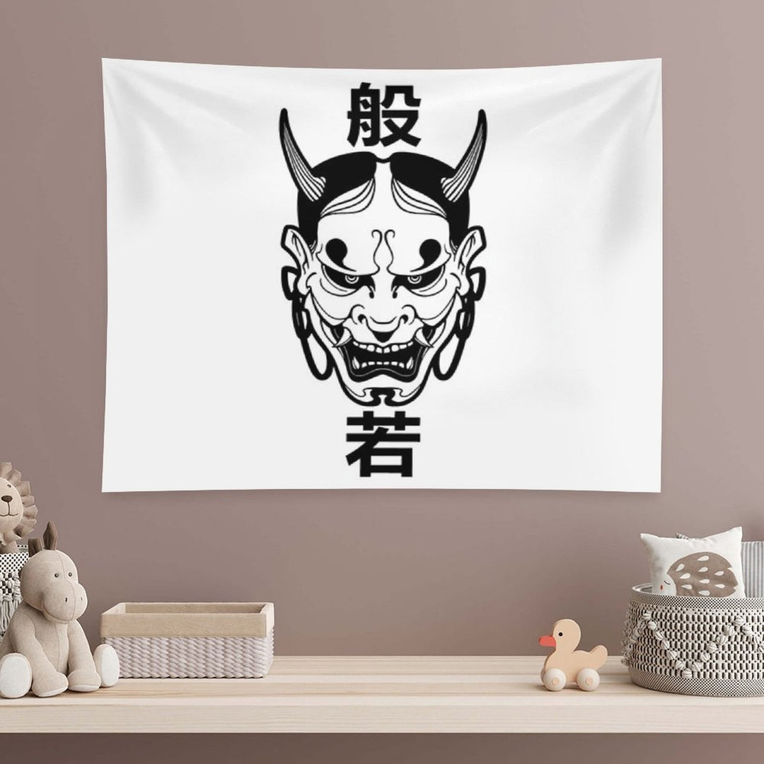 Hannya Mask Tapestry
