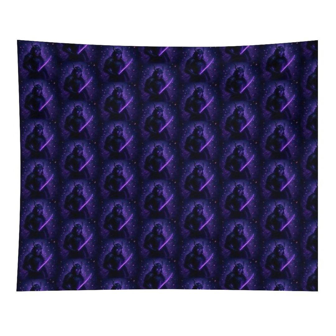 Shadow Blossom Ronin Tapestry