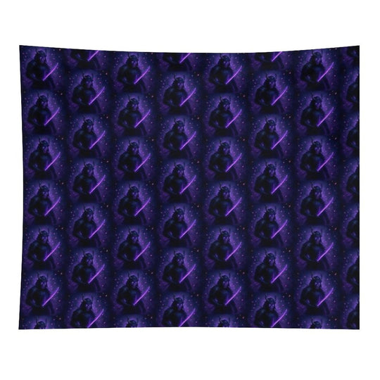Shadow Blossom Ronin Tapestry