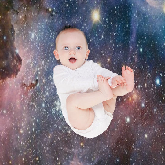 Galaxy - Nebula 01 Anti-pilling Throw Blanket