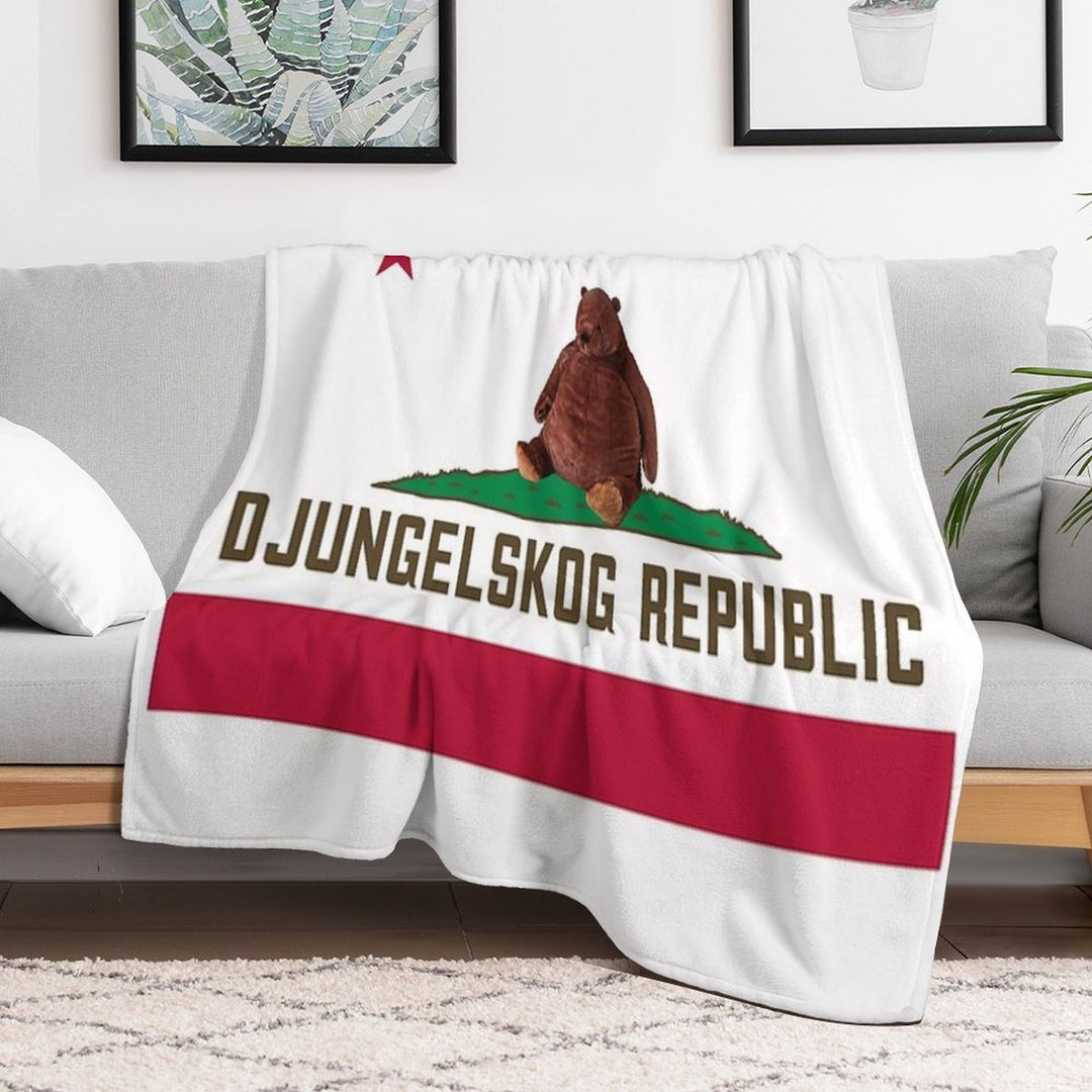 Djungelskog Republic Shrink-resistant Throw Blanket