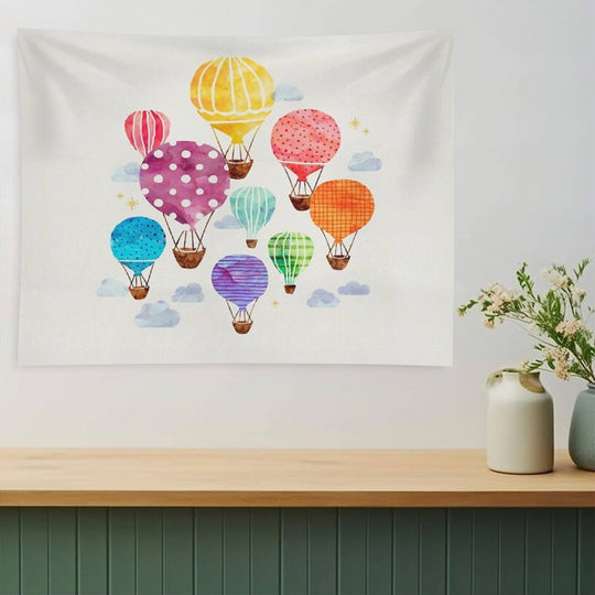 Hot Air Balloon Tapestry