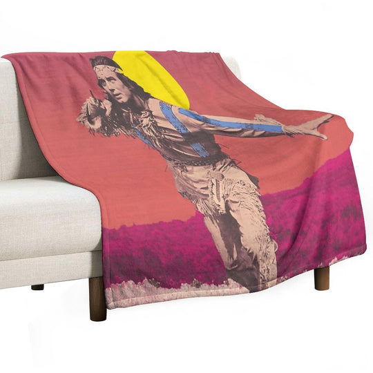 Winnetou, Chief of The Apaches, Karl May Film Shrink-resistant Throw Blanket