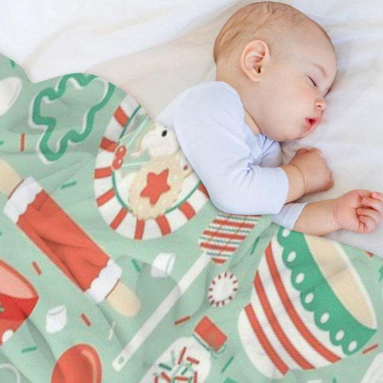 Christmas Baking Anti-pilling Throw Blanket