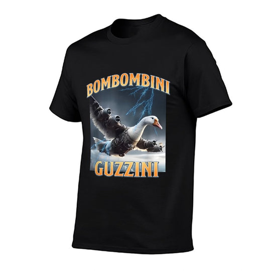 Bombombini Guzzini Funny Goose Meme, Trend Animal Meme  Heathered Texture T-Shirt