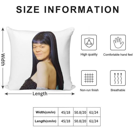 JYP Fancy Twice Meme Soft Easy Maintenance Throw Pillow
