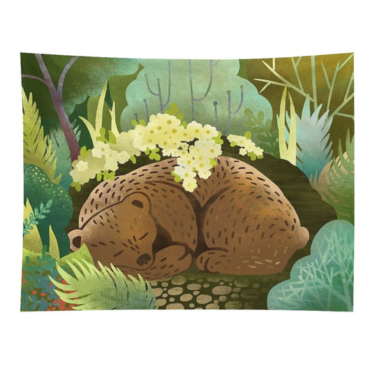 Bear Nest Tapestry