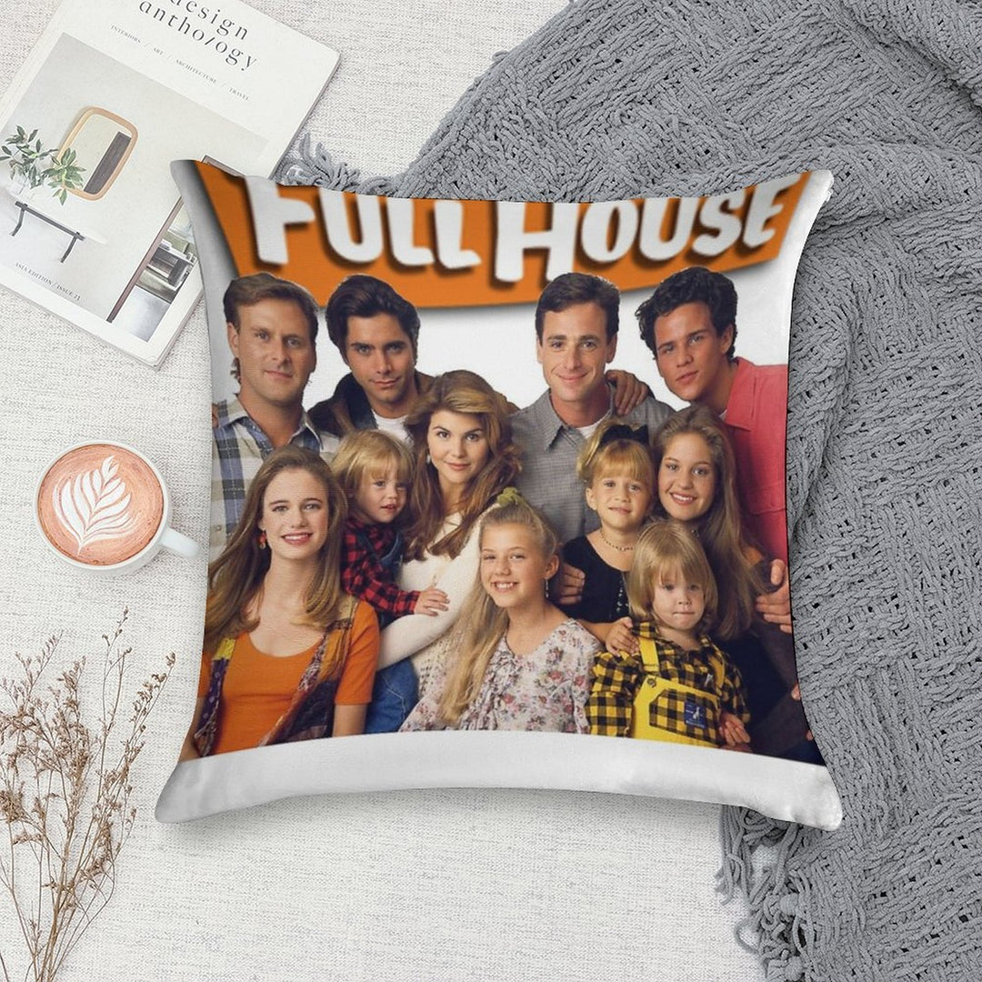 Full House Case Soft Home Decor Throw Pillow